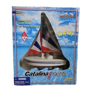 Bosun Boats Catalina Yachts 7" Floating Sailboat 2005 Reeves